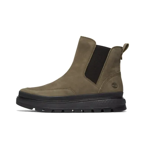 Timberland Ray Городской Greenstride Crew Челси Женские Зеленый Черный