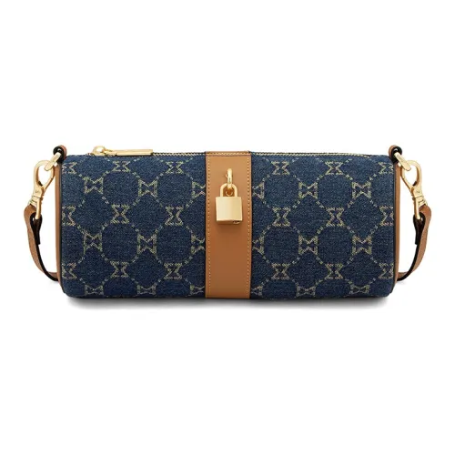 MashaLanti Denim Сумка через плечо Маленькая Женская Королевский синий