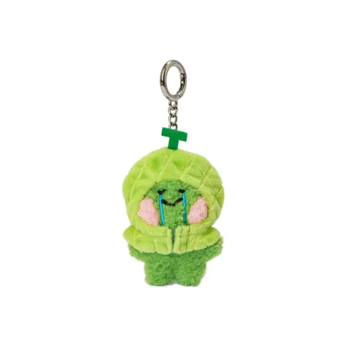 LINE FRIENDS Мультяшный Плюшевый Кукла Toy Мини Minini Collection Фрукты Брелок Милый Портативный Украшение Куклы Плюшевый Брелок