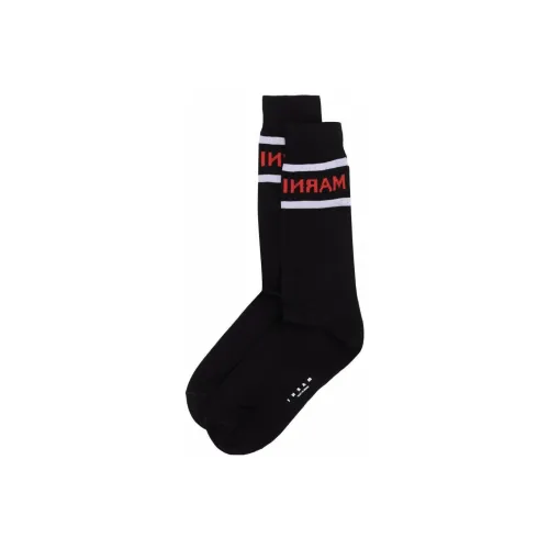MARNI Черные Женские Носки MID до икры