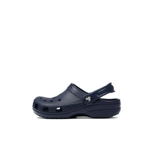 Crocs Classic Clog Устойчивый к истиранию Детские Сандалии Темно-синий