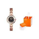 Золотой-черепаховый черный фритиллиний - стальной ремешок