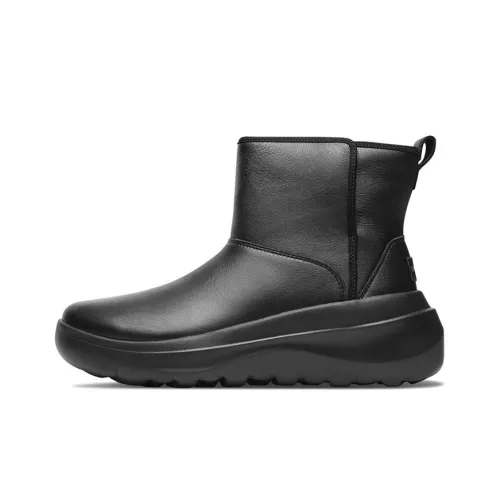 Skechers Skyhigh Ultra Термический Устойчивый к истиранию Короткий Снегобут Женские Черный