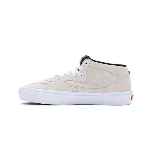 Vans Skate Half CAB Аbrasion Resistant MID Топ Скейтборд Кроссовки Унисекс Бежевый