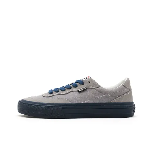 Vision Street Wear Flat Top Скейтборд Кроссовки Низкие Серый Хаки Унисекс