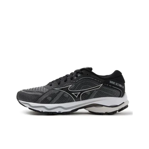 Кроссовки для бега Mizuno Wave Ultima 12, низкий топ, черные, женские