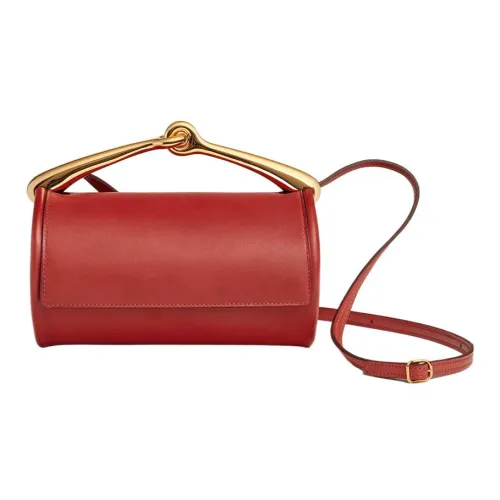 HERMES Maximors Volupto Телячья кожа Сумка Женская 2V Руж Duchesse Благородный красный