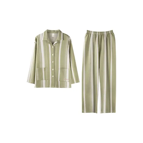 PBENO PD A91544 Зеленый Женские Пижамные комплекты