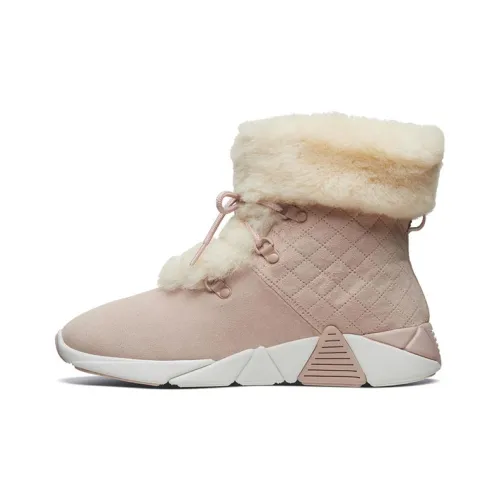 Skechers MARK NASON Термический Устойчивый к Износу Короткие Снежные Ботинки Женские Розовые