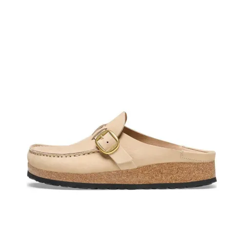 Birkenstock Домашние тапочки Женские Бежевые Узкие