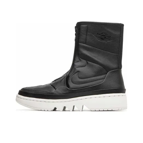 Jordan Air Jordan 1 Jester XX 'Черный Парус' Ботильоны Женские Черно-белая панда