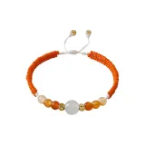 Браслет с кодовым символом - Оранжевый