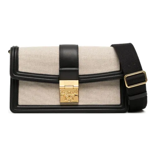 MCM Canvas Leather Сумка Canvas Сумка через плечо Маленькая Женская