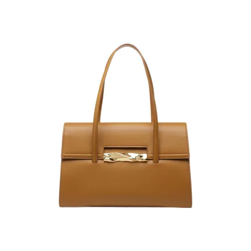 BALLY Телячья кожа Доска Сумка Сумка через плечо Стандартная Женская Коричневая