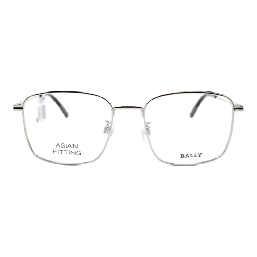 BALLY Alloy Rectangular Eyeglass Frames Men's
