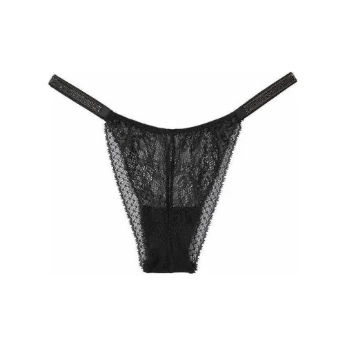 Victoria's Secret Черный Женский Стринг