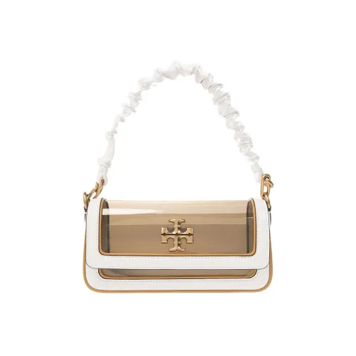 TORY BURCH Kira (Красный) Термопласт ПУ (Полиуретан) Полиуретан С кожаными вставками Портативная Сумка через плечо Сумка на плечо Маленькая Женская