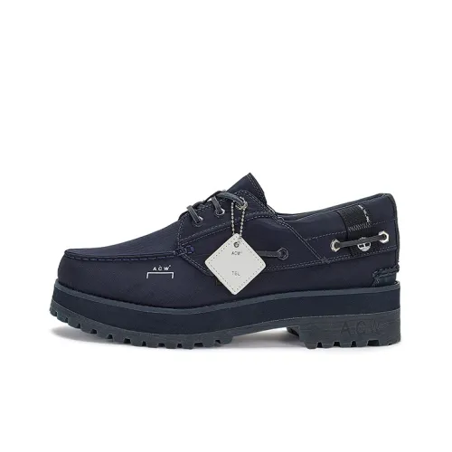 Коллаборация Samuel Ross x Timberland Future73 Водонепроницаемый и Износостойкий Низкий кеды для активного отдыха мужские морской синий