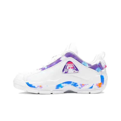 FILA Grant Hill 2 Low Топ Винтажные Баскетбольные Кроссовки Мужские Белые