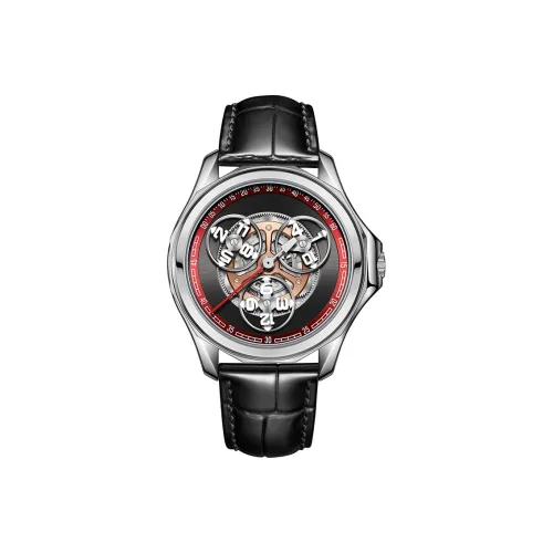 REEF TIGER Автоматический Механический Механизм Часы Мужские Серебристый Циферблат OBL DK