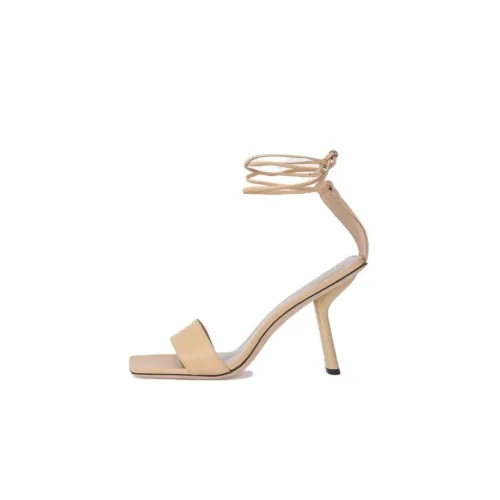 By Far Devon One Strap Sandals 10 см Женские Коричневый