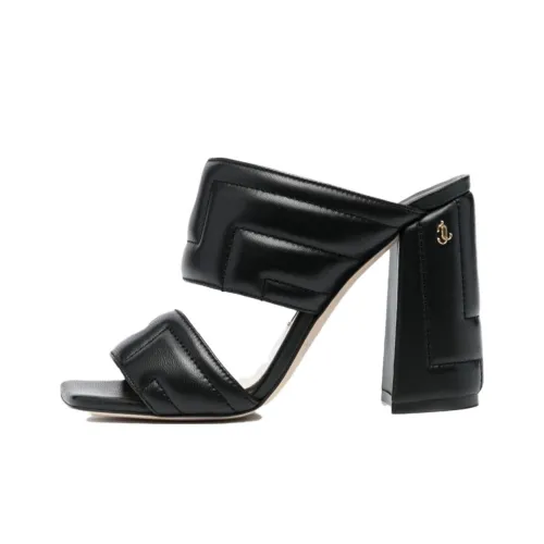 Jimmy Choo Themis Слипоны Женские Черные