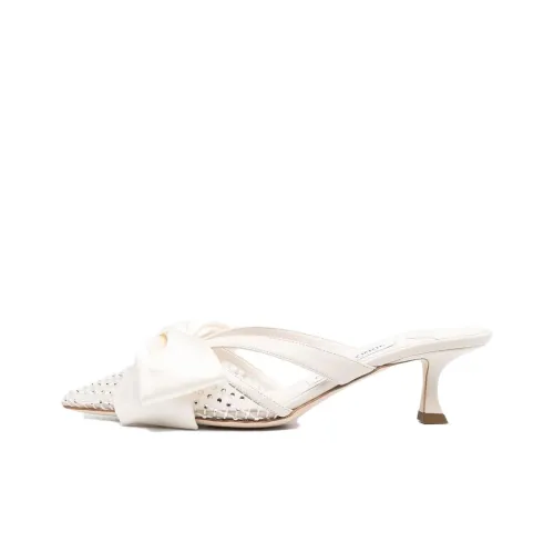 Jimmy Choo Домашние тапочки Женские Белые