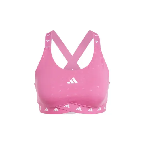 Adidas Розовые Женские Бюстгальтеры