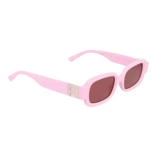 AMBUSH Ацетат Нерегулярная форма Солнцезащитные очки Женские Розовый