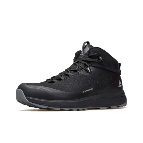 HUMTTO Slip-resistant Abrasion-resistant MID Топ Streetwear Мужской Черный