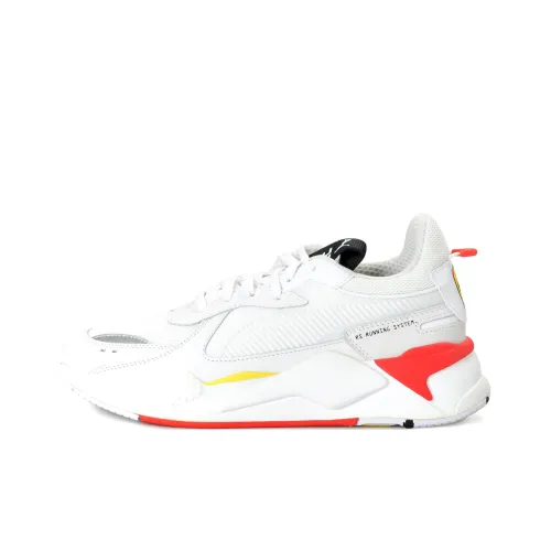 PUMA RS X TROPHY Амортизация Износостойкий Низкий Топ Повседневная Обувь Унисекс Белый