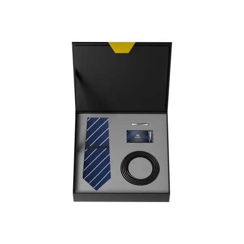 HLA Ремни из коровьей кожи Мужской Черный Ширина 3,5 см