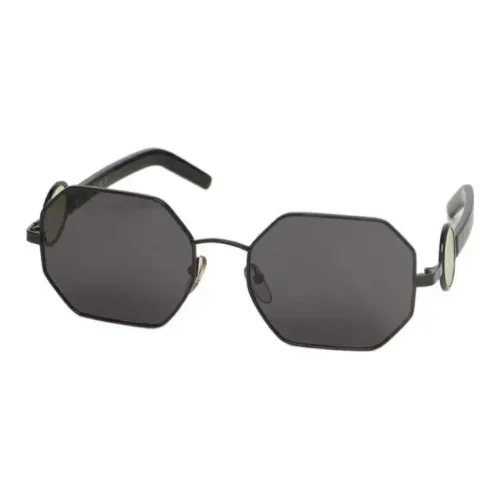 MARNI Пластик Ацетат Нерегулярная форма Солнцезащитные очки Женские Черный