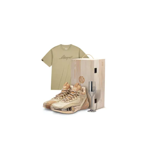 361° AG3 Lux Gordon Китай Tour Амортизация Износостойкий MID Топ Баскетбольные кроссовки Мужской Шампанское золото