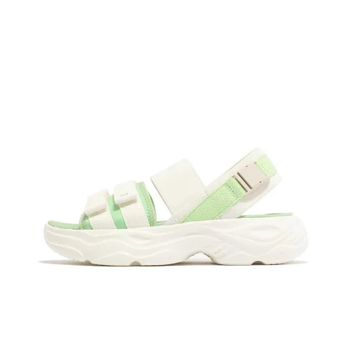 361° Пляжные сандалии Женские Белые Зеленые