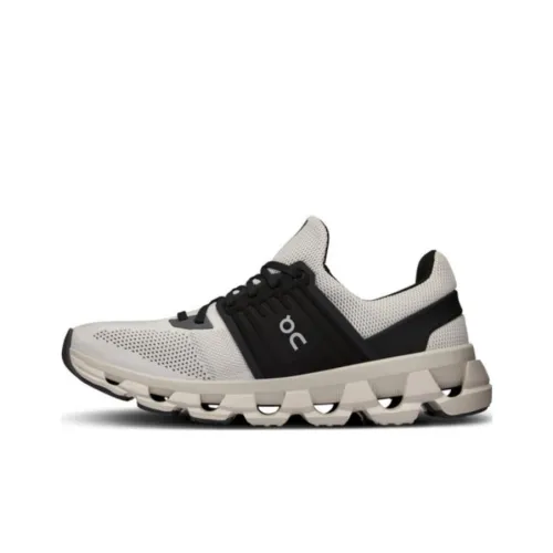 On Cloudswift Амортизация Устойчивый к истиранию Дышащий Низкий Топ Беговые кроссовки Женские Коричневый