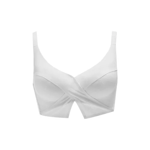 DUOQINGMAO Белый Женские Бюстгальтеры