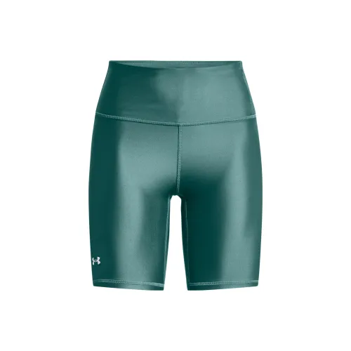 Under Armour HeatGear Зеленые Женские Шорты для Йоги