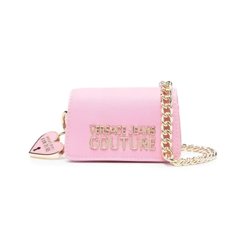 VERSACE JEANS COUTURE Искусственная кожа Сумка через плечо Сумка на плечо Стандартная Женская Розовая