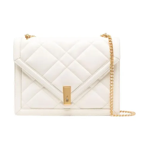 Polo Ralph Lauren Телячья кожа Сумка на плечо Женская Белая