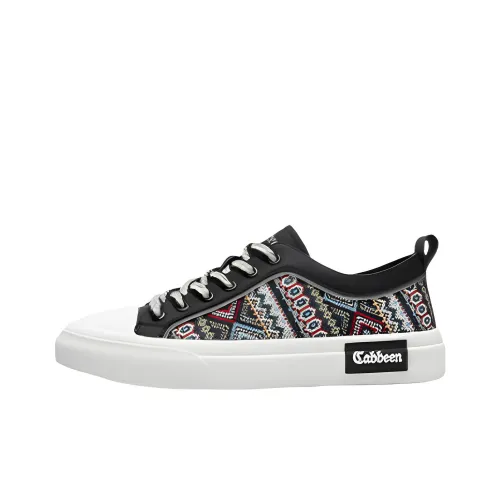 Кроссовки для скейтбординга Cabbeen Low Top Черные Мужские