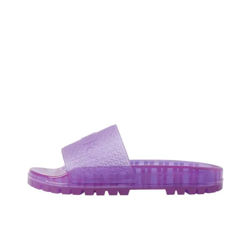Adidas Originals x GUCCI Стильные Сандалии Женские Фиолетовые