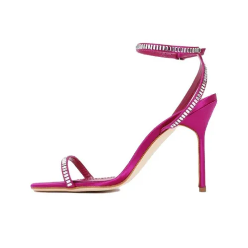 MANOLO BLAHNIK Повседневные сандалии женские фиолетовые
