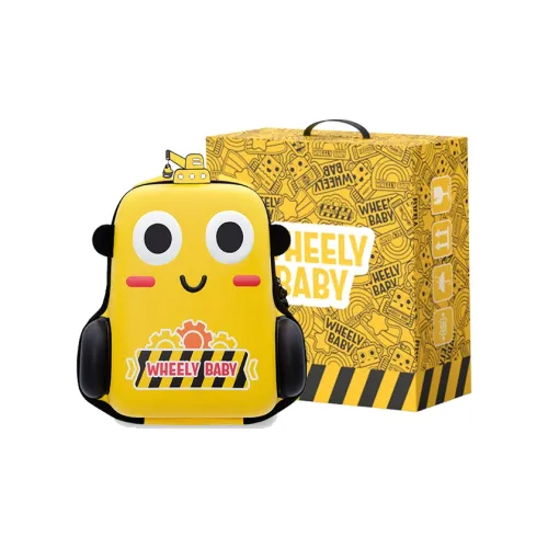 WHEELY BABY + ПУ (полиуретан) + ЭВА Рюкзак для детского TREASURE Digger MIGHTY Танк Мечта Радужный