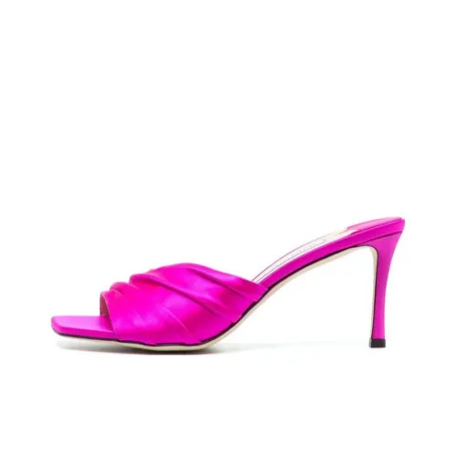 Jimmy Choo Слипоны Basil 8,5 см Женские Fuchsia