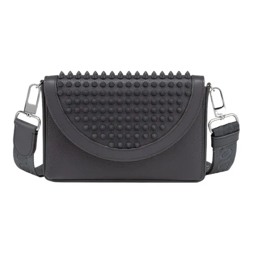 CL LUBOTING Empire Телячья кожа Сумка через плечо Стандартная Мужская Серый