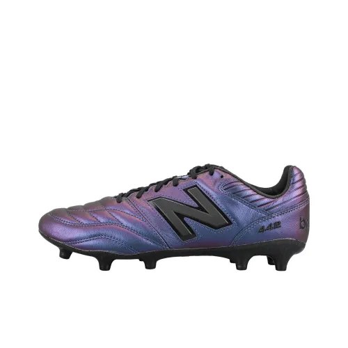 New Balance совместный бренд 442 V2 Pro FG Твердый грунт Природная трава Футбольные бутсы Унисекс Ослепительный цвет Фиолетовый