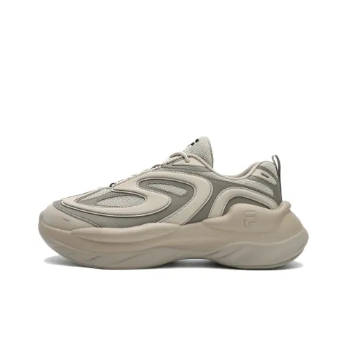 FILA FUSION BUZZARD Meteor Shoes Устойчивые к истиранию отводящие влагу покрытие низкий топ массивные кроссовки Мужской Белый