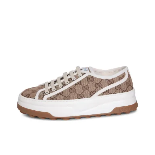 GUCCI Canvas Обувь Низкий Топ Женский