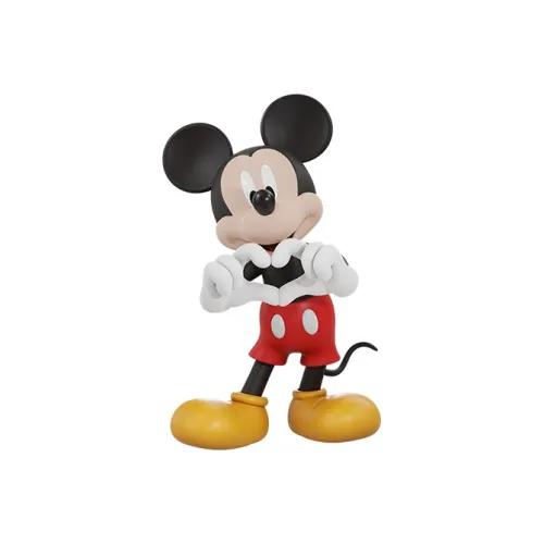 Disney Классическое Сердце Mickey Модная Фигурка Настольный Декор Коллекция Toy Модных Фигурок 15 см